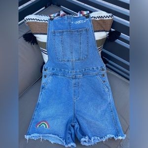 Target overalls Shortalls shorts size small